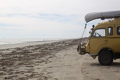 Kamperen op het strand
