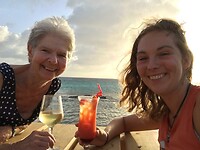 Drankje aan zee