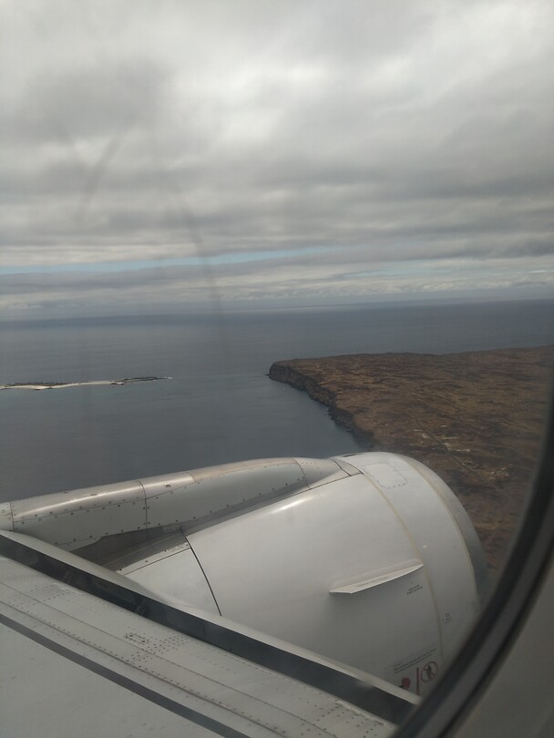 Landing Galapagos eilanden