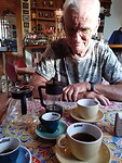 Eerste kopjes koffie