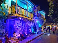 Cartagena bij nacht