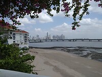 Uitzicht Panama stad