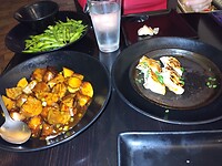 Uit eten met Roxana