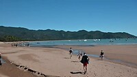 Aankomst op Horseshoebay op Magnetic Island