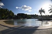 De lagoon in Airlie Beach