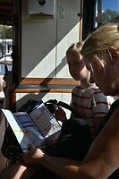 Met de Ferry naar Noosa Heads