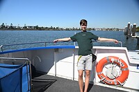 Toop op de boot