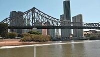 Brisbane op de City Cat