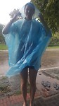 Lekker wachten tot de regen eindelijk ophoudt