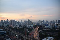 Uitzicht vanaf de Skybar