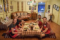 Na het koken mogen we alles lekker oppeuzelen