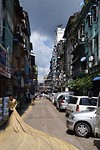 Straatbeeld Yangon