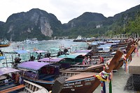 Drukte op Koh Phi Phi Don