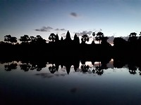 Zonsopkomst bij Angkor Wat