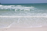 Schitterend wit zand