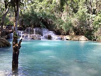 Kuang Si waterval