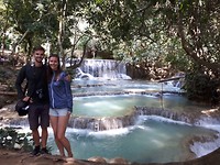 Kuang Si waterval