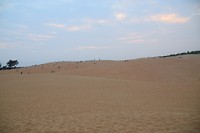 Red sand dunes