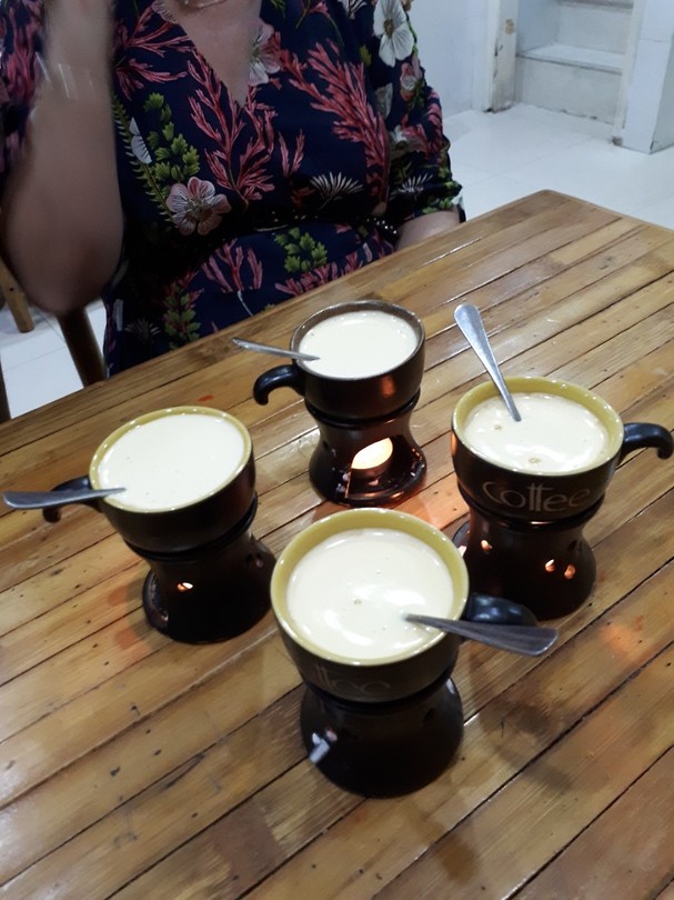 Egg coffee