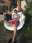 Relaxen bij een resort