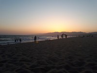 Santa Monica beach
