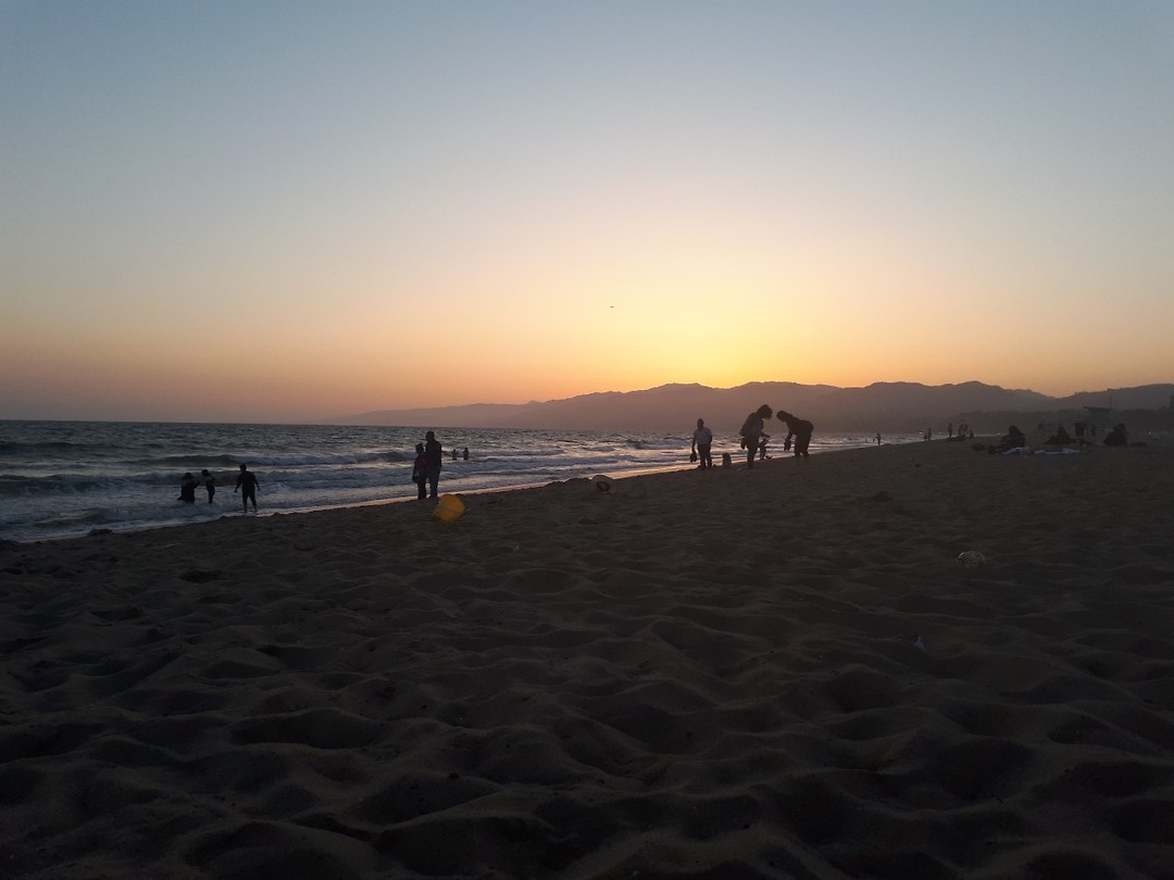 Santa Monica beach