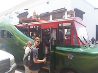 Foute toeristenbus, haha!