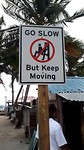 Go slow