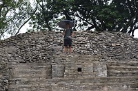 Cahal Pech ruïnes