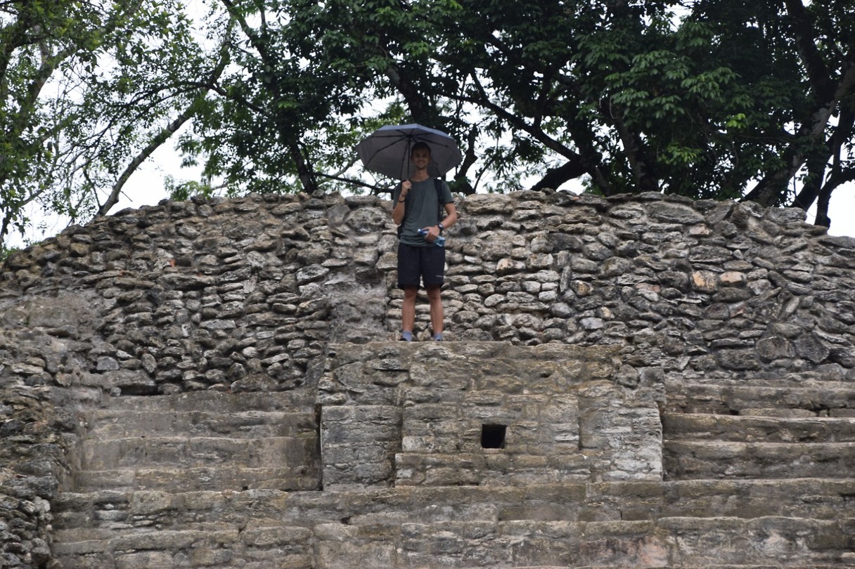Cahal Pech ruïnes