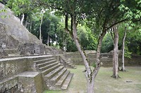 Cahal Pech ruïnes