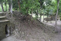 Cahal Pech ruïnes