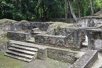 Cahal Pech ruïnes