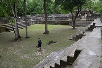 Cahal Pech ruïnes