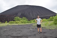 De Cerro Negro vulkaan