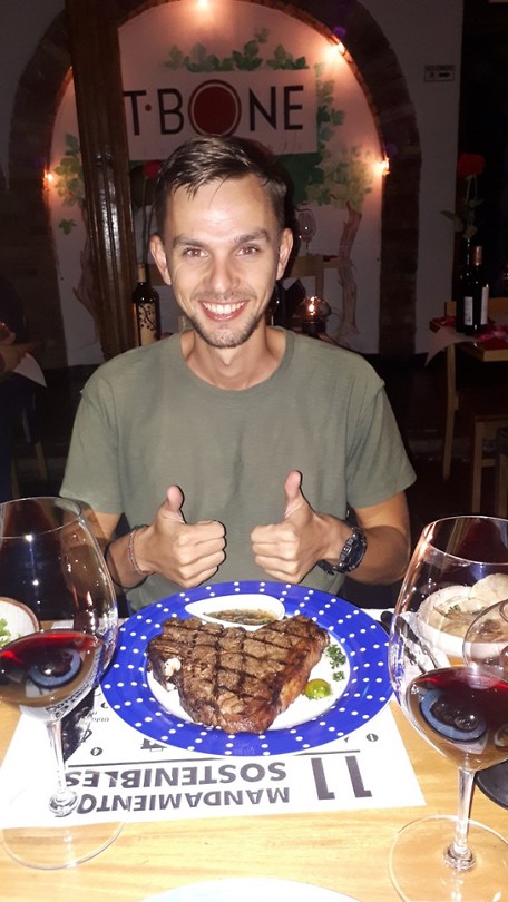 T-bone steak