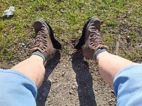 Kapotte schoenen