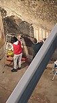 Restoratie werkzaamheden.
