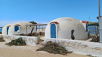 Bolwoningen in Triscina