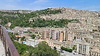 Uitzicht op Modica