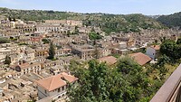 Uitzicht op Modica