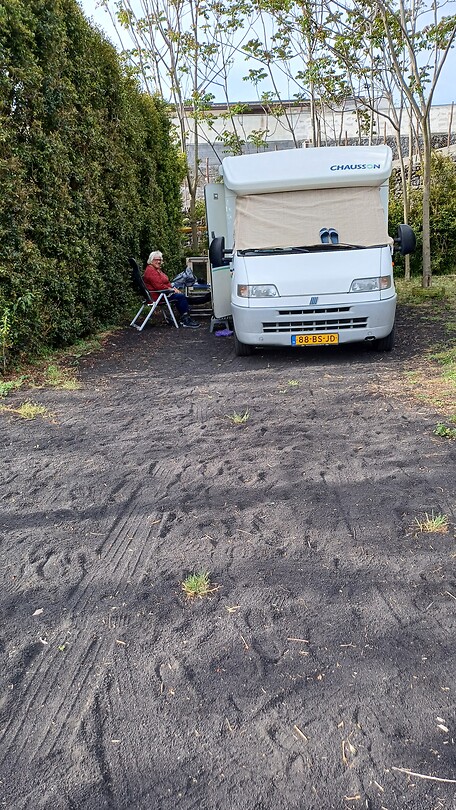 Op camping Zafferana Etnea