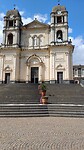 De kerk van Zafferana Etnea