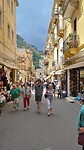 De hoofdstraat Taormina