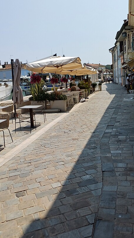 Straatbeeld Cesenatico