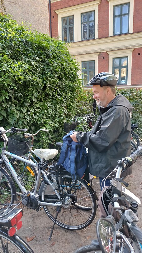 Op de fiets