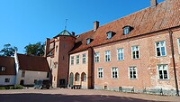 Voormalige 23 eeuwse klooster Backaskog Slott