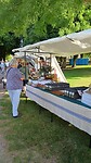 Kraam op oogstfeest
