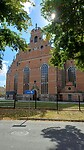 Zijkant kerk Kristianstad