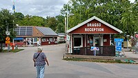 Aankomst receptie camping Karlskrona